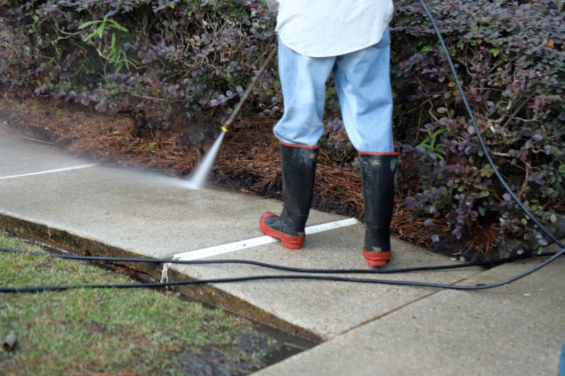 Driveway and Sidewalk Cleaning